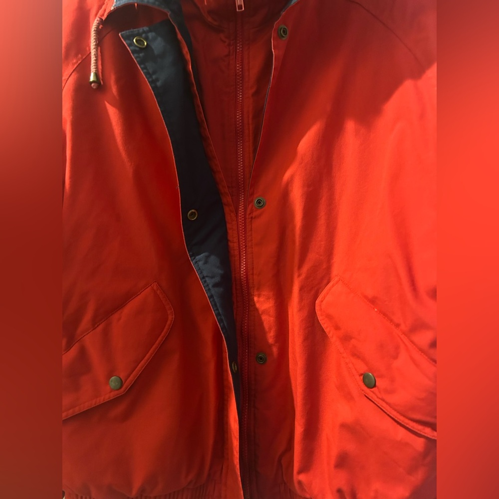 London Fog Red Field Jacket - Picture 4 of 14